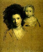 mrs john  spencer and her daughter Sir Joshua Reynolds